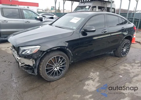 2019 Mercedes-Benz Glc 300 Coupe 4Matic z USA, uszkodzony, nr VIN WDC0J4KB2KF569672